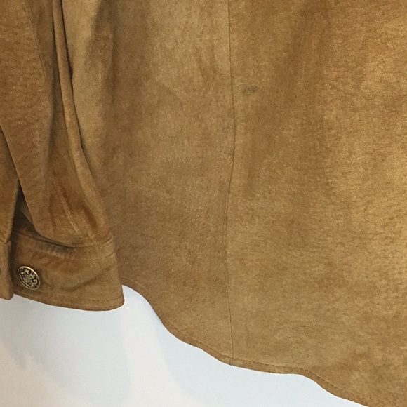 Ginuwine leather oversized shirt size small - Picture 3 of 6